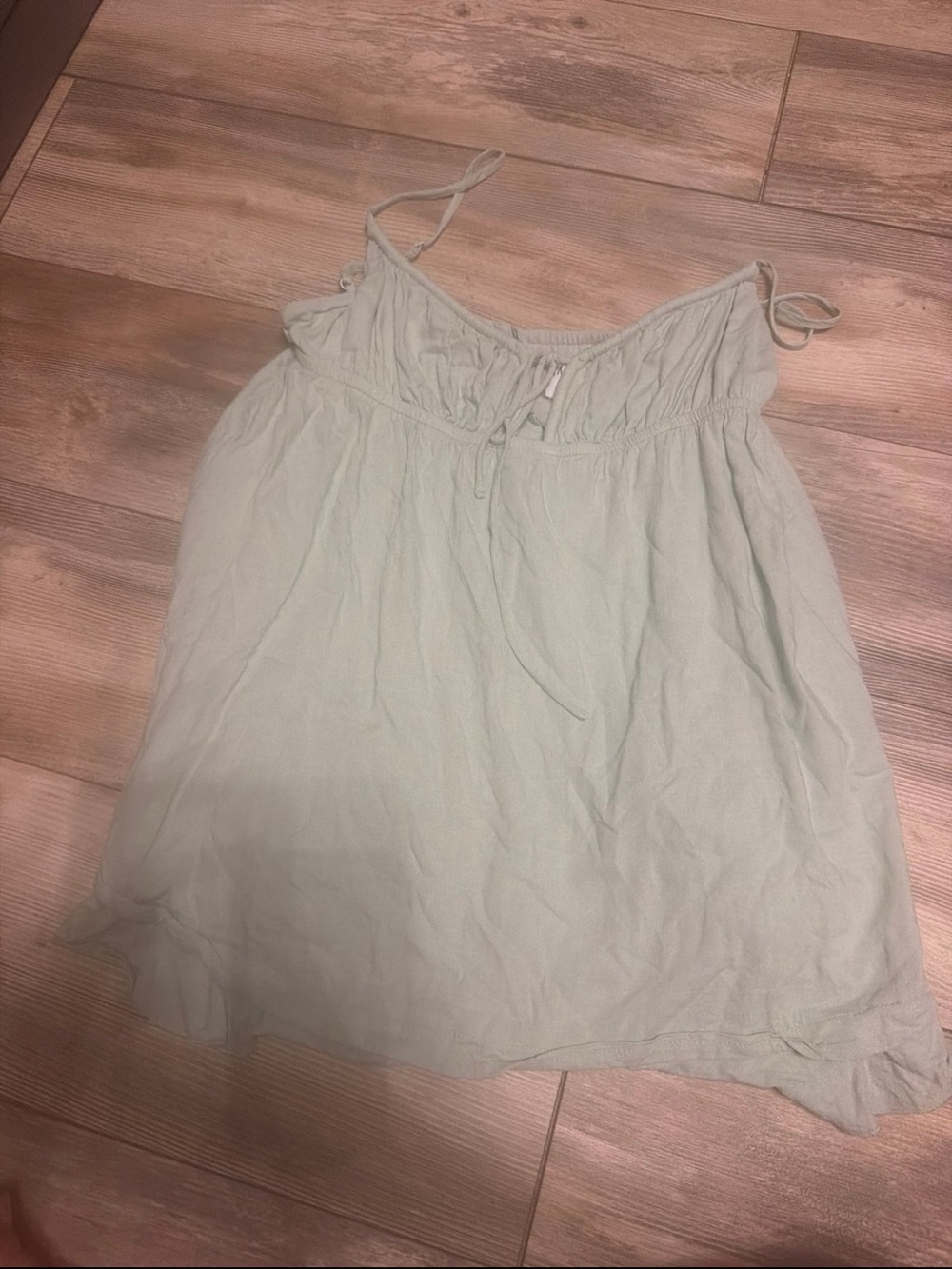 Princess Polly Light Sage Sleeveless Spaghetti Strap Women's dres